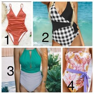 LOW PRICE🤩. FOUR womens swimsuits for $15